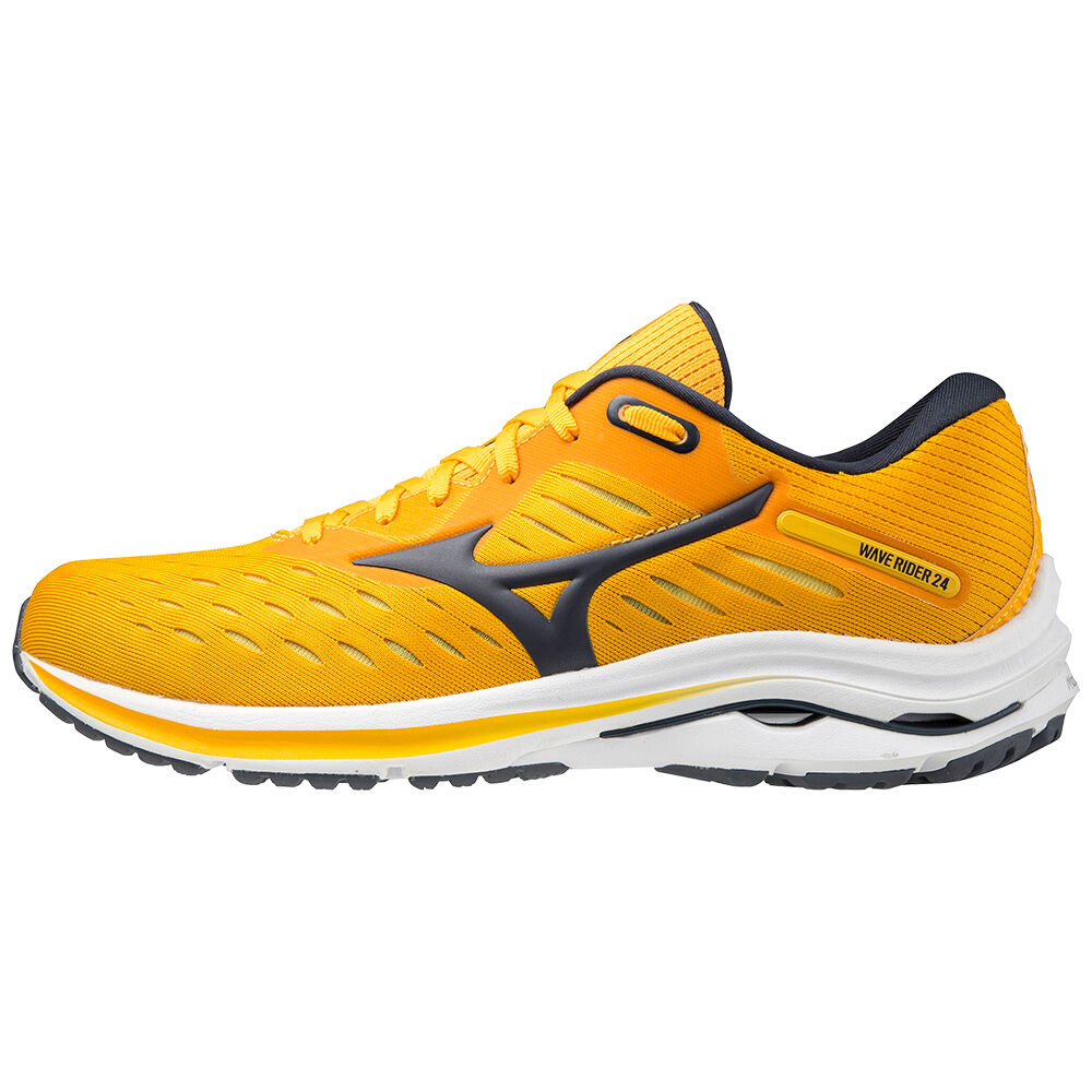 Zapatillas Running Mizuno Wave Rider 24 Hombre Amarillo Outlet PSGN-27564